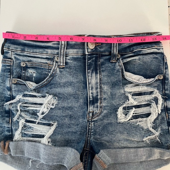 American Eagle Hi-Rise Shorttie Ne(x)t Level Stretch Size 6 - Picture 10 of 14
